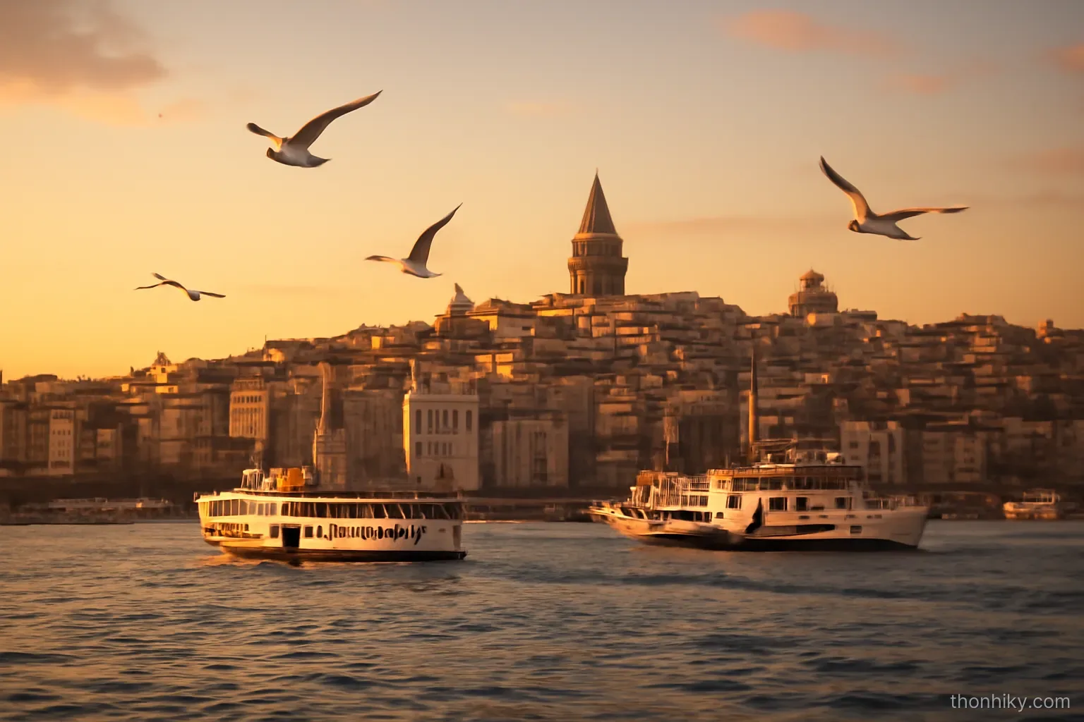 Đi phà qua eo biển mỗi sáng: đặc sản Istanbul